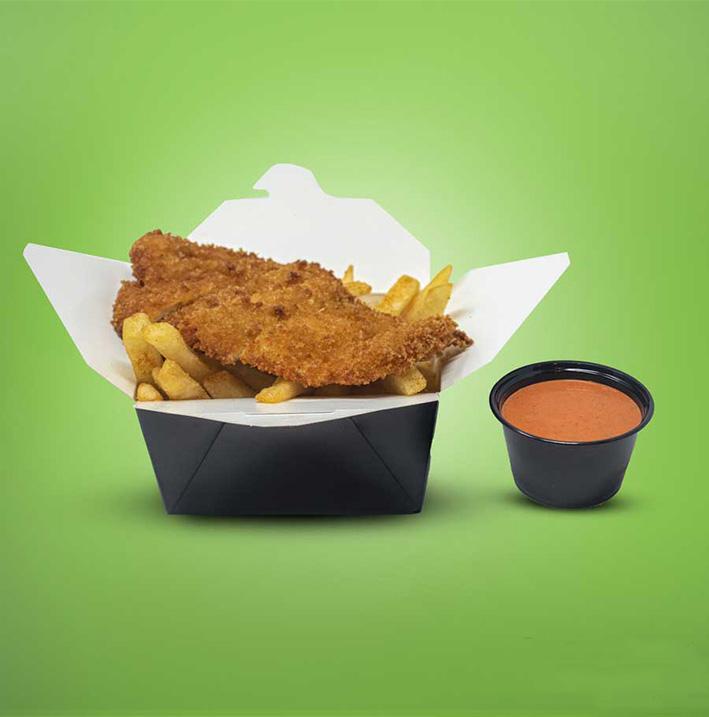 Chicken Cream Chop Box Doner Mediterranean Grill San Diego