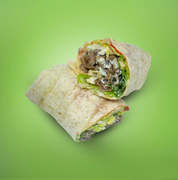 Gyros Wrap - Doner Mediterranean Grill San Diego